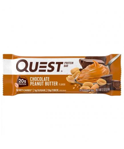 Quest - Barrita proteica sin gluten 60g - Chocolate peanut butter