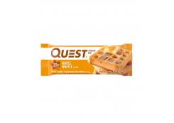 Quest - Barrita proteica sin gluten 60g - Gofre con sirope de arce