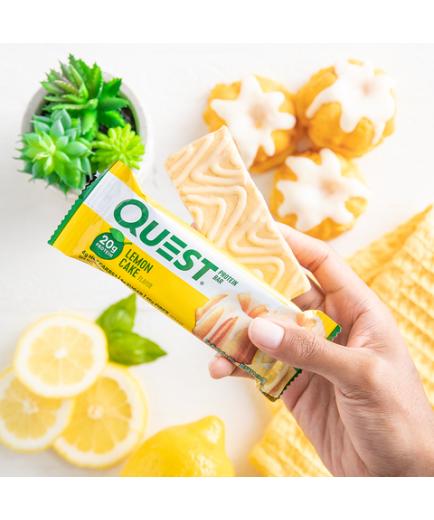 Quest - Barrita proteica sin gluten 60g - Lemon cake