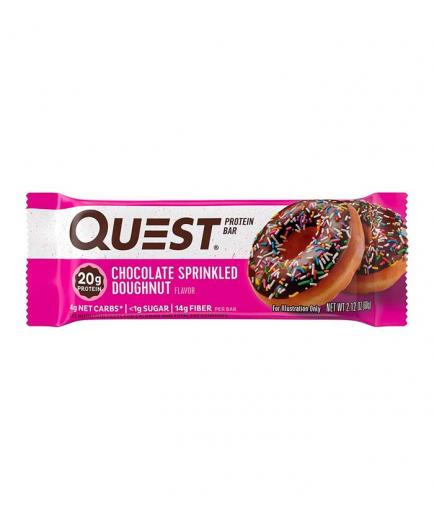 Quest - Barrita proteica sin gluten 60g - Sprinkled doughnut