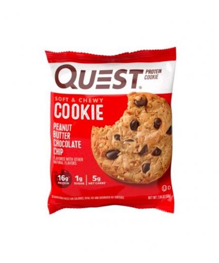 Quest - Galleta proteica Cookie 50g - Peanut butter chocolate chip