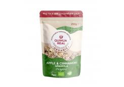 Quinua Real - Granola with 100% Bio quinoa compostable container 250g - Apple and cinnamon