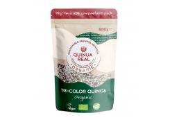 Quinua Real - Quinoa real en grano tri-color Bio 100% envase compostable 500g