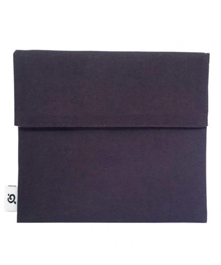Qwetch - Reusable snack bag - Eggplant