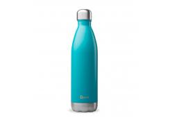 Qwetch - Isothermal Stainless Steel Bottle 500ml - Turquoise