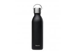 Qwetch - Active Stainless Steel Isothermal Bottle 600ml - Matte Black