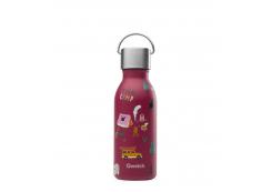 Qwetch - Kids Stainless Steel Isothermal Bottle 350ml - Yosemite Red