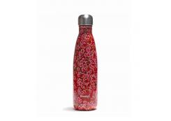 Qwetch - One Flowers non-isothermal bottle 750ml - Red