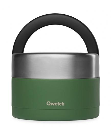 Qwetch - Fiambrera Isotérmica Acero Inoxidable Lunchbox 850ml - Granite Caqui