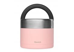 Qwetch - Isothermal Stainless Steel Lunchbox 850ml - Pastel Pink