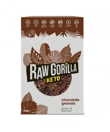 Raw Gorilla - Organic keto granola with cocoa 250g