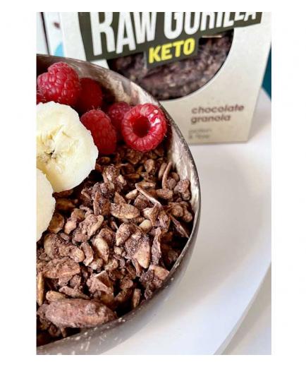 Raw Gorilla - Organic keto granola with cocoa 250g