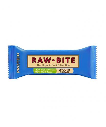 RAWBITE - Barrita energética natural - Proteínas Cacao suave
