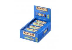 RAWBITE - Box of 12 natural energy bars - Soft cocoa proteins