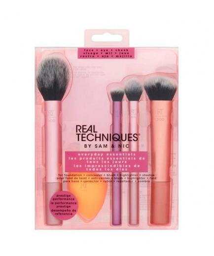 Comprar Real Techniques - Set de brochas y esponja Everyday Essentials