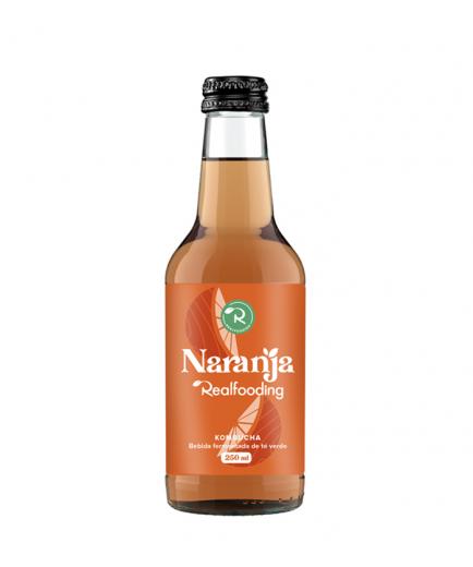 Realfooding - Kombucha organic fermented drink - Orange