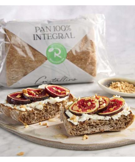 Cristallino - Crystalline bread 100% wholemeal realfooding 195g
