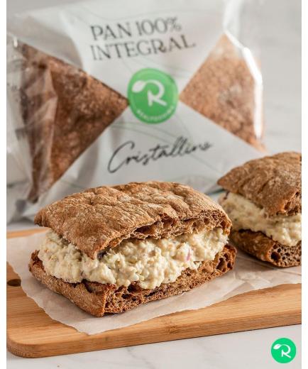 Cristallino - Crystalline bread 100% wholemeal realfooding 195g