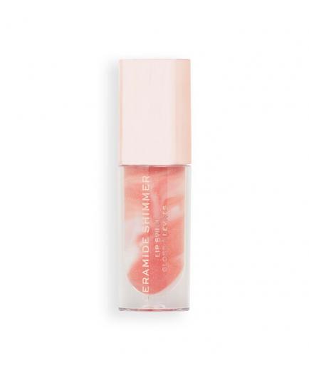Revolution - Brillo de labios Ceramide Shimmer Lip Swirl - Glitz Nude