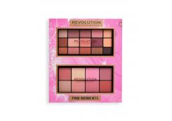 Revolution - Set de paletas para ojos y rostro Reloaded Pink Moments