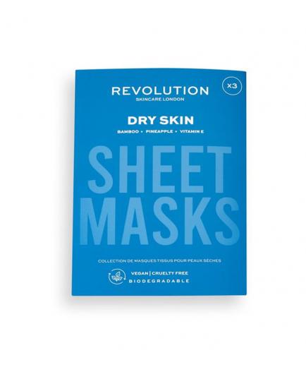 Revolution Skincare - Pack of 3 masks for dry skin