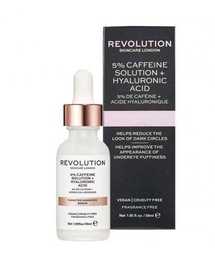 Revolution Skincare - Sérum para el contorno de ojos - 5% Cafeína + Ácido hialurónico