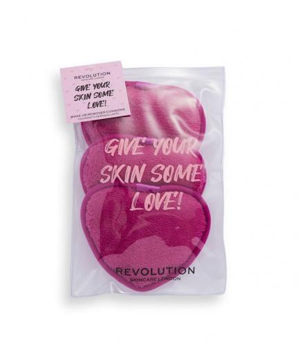Revolution Skincare - Set de discos desmaquillantes Hearts Give Your Skin Some Love 3ud