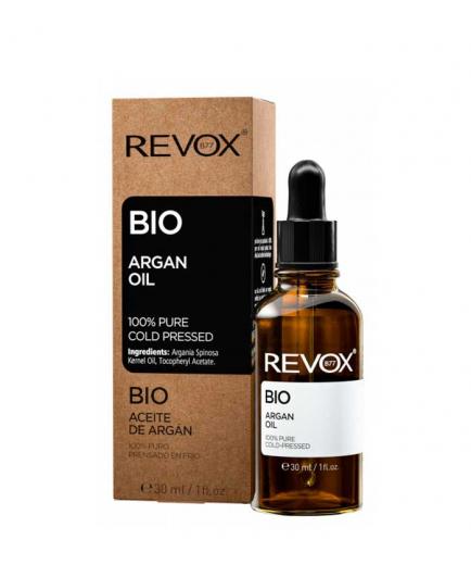 Revox - Aceite de argán 100% puro prensado en frío Bio