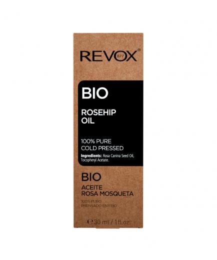 Revox - Aceite de rosa mosqueta 100% puro prensado en frío Bio