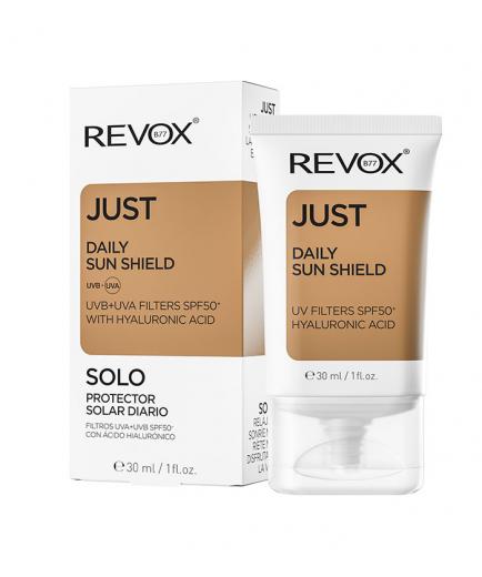 Revox - *Just* - Protector solar diario SPF50+ con ácido hialurónico