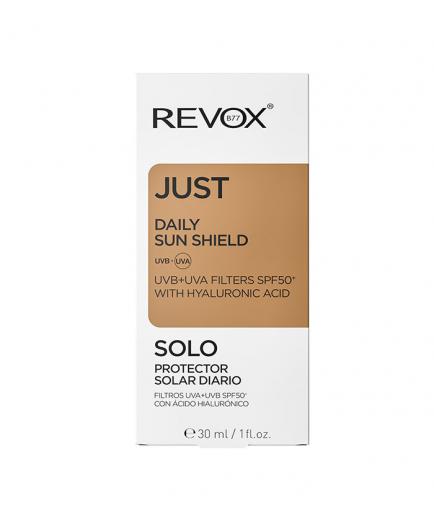 Revox - *Just* - Protector solar diario SPF50+ con ácido hialurónico