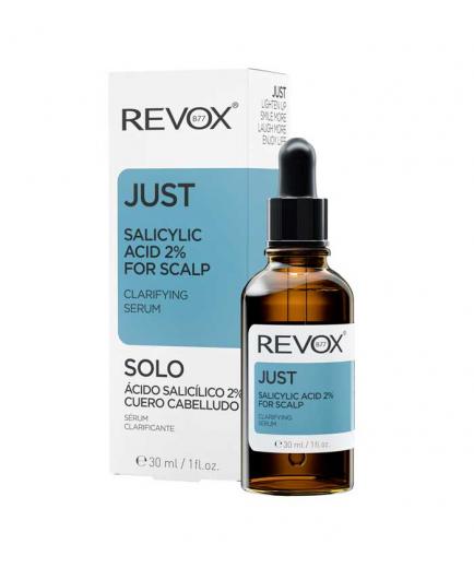 Revox - *Just* - Sérum clarificado para cuero cabelludo Ácido Salicílico 2%