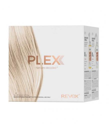 Revox - *Plex* - Hair reconstruction treatment set - Step 1 and 2