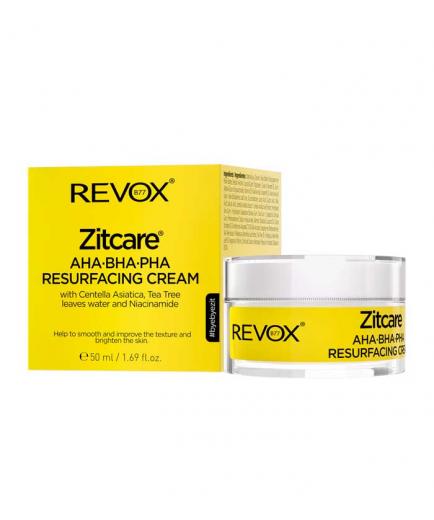 Revox - *Zitcare* - Crema rejuvenecedora AHA BHA PHA