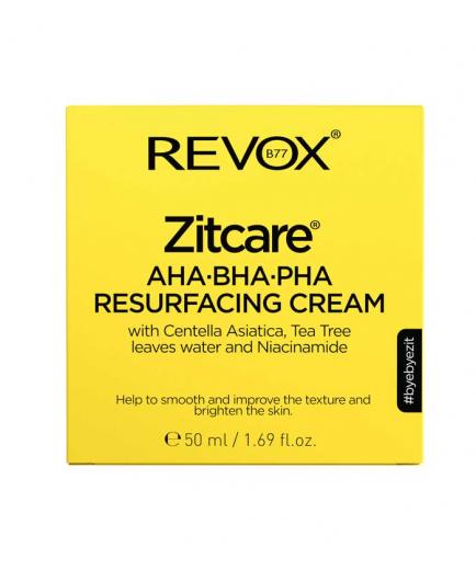 Revox - *Zitcare* - Crema rejuvenecedora AHA BHA PHA