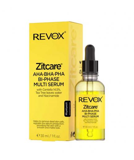 Revox - *Zitcare* - Sérum multifase Bi-Phase AHA BHA PHA