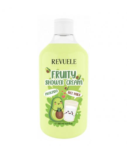 Revuele - Shower cream Fruity Shower Cream - Avocado and rice milk