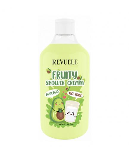 Revuele - Crema de ducha Fruity Shower Cream - Aguacate y leche de arroz