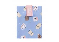 Roll eat - *Mr Wonderful* - Reusable sandwich holder Boc n Roll - Chocolate