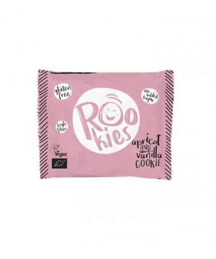 Rookies - Galleta sin gluten Bio 40g - Albaricoque y vainilla