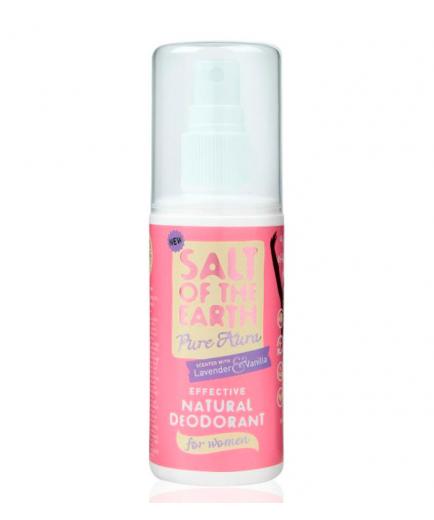 Salt of the Earth - Desodorante Spray para mujer Pure Aura - Lavanda y Vainilla