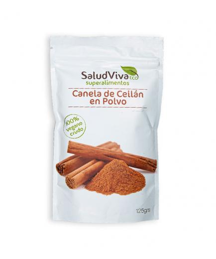 SaludViva Superalimentos - Canela de Ceilán en polvo 100% vegana