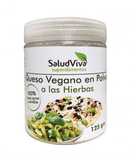 SaludViva Superalimentos - Queso Vegano en Polvo a las Hierbas 125gr