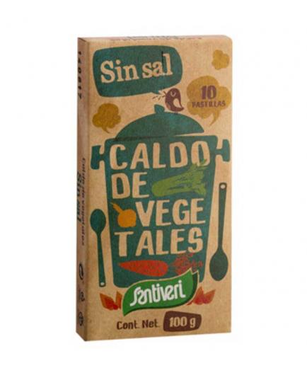 Santiveri - Vegetable broth 10 tablets - Without salt