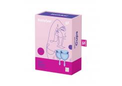 Satisfyer - Menstrual Cup Kit Feel Good (15 + 20 ml) - Dark Blue