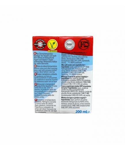 Schlagfix - Gluten-free vegetable whipping cream 200ml