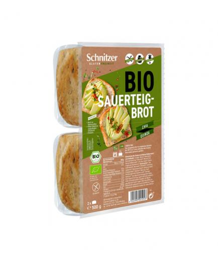 Schnitzer - Pan de molde de chía y quinoa sin gluten 500g