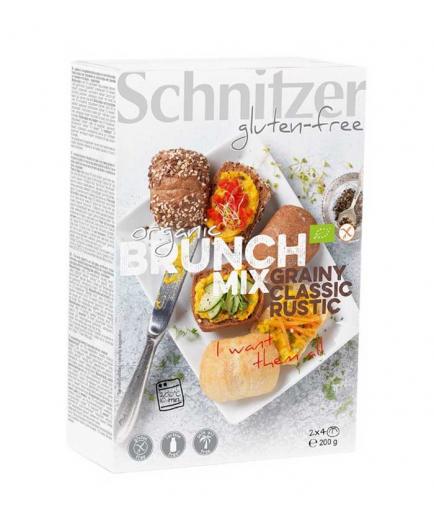 Schnitzer - Panecillos de maíz sin gluten Brunch Mix Bio 200g