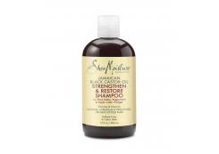 Shea Moisture - Champú Fortalece + Restaura - Aceite de ricino negro de Jamaica