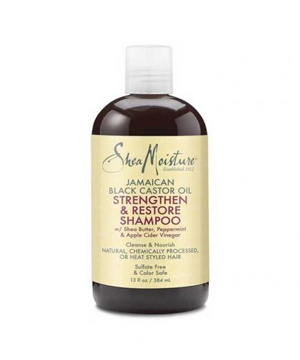 Shea Moisture - Strengthen + Restore Shampoo - Jamaican Black Castor Oil